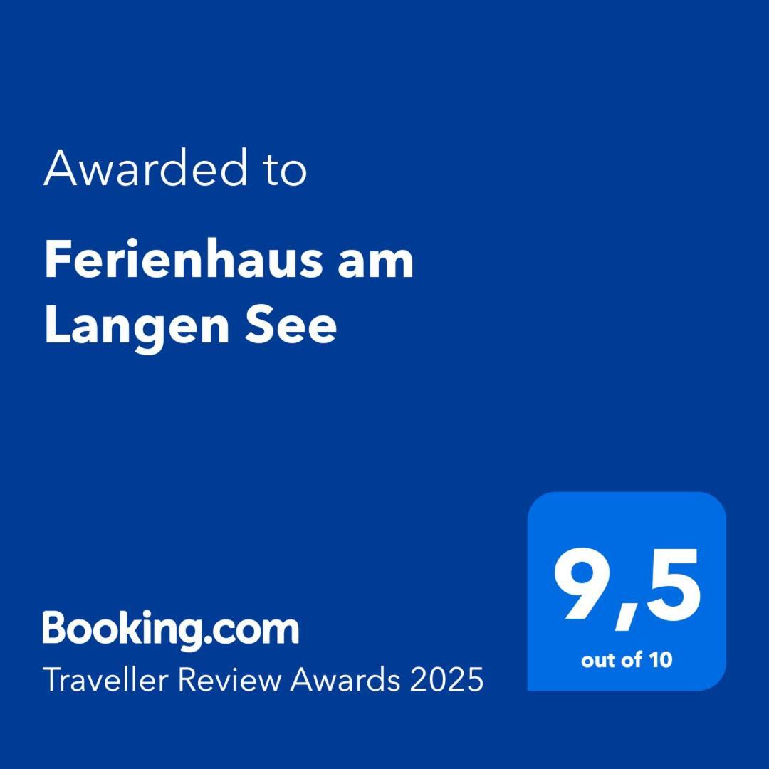 Heidesee Ferienhaus Am Langen See מראה חיצוני תמונה